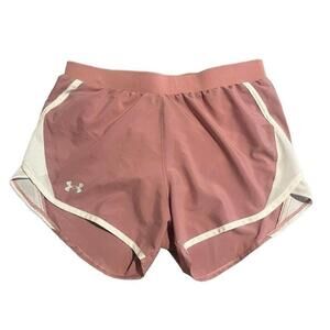 Under Armour Pink Running Shorts Womens Small